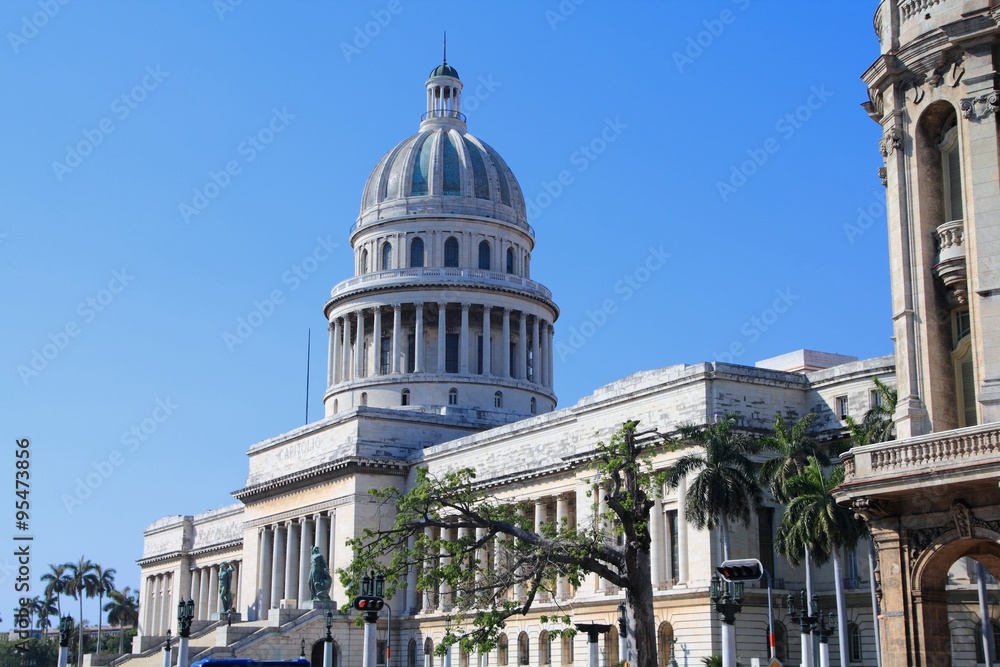 Obraz premium Havana, Cuba - Capitol building