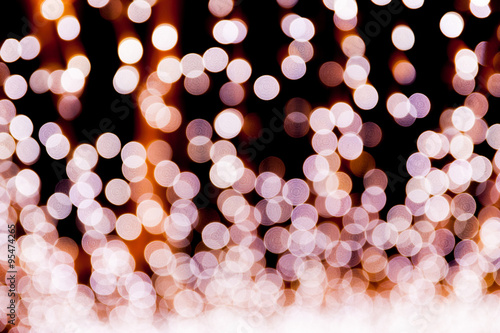 defocused bokey lights