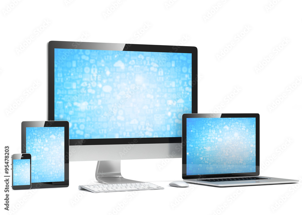Ultimate web design, laptop, smartphone, tablet, computer, display Ultimate web design, laptop, smartphone, tablet, computer, display