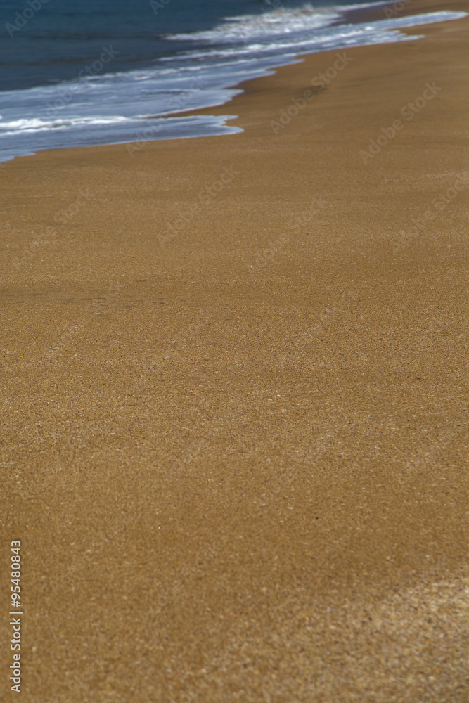 Beach in Anjuna, Goa, India Beach in Anjuna, Goa, India