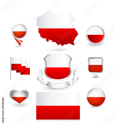 Poland Flag Collection Free Download Poland Flag Collection - GFXLoad