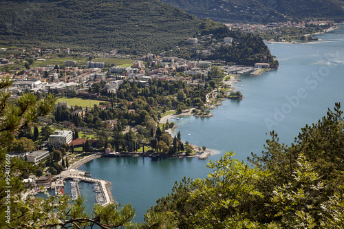 Obraz na płótnie Riva del Garda w salonie