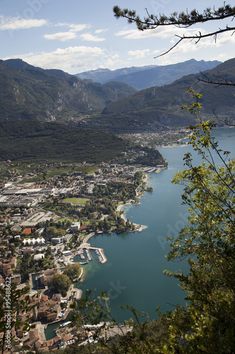 Obraz na płótnie Riva del Garda w salonie