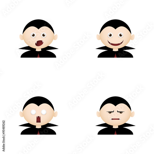 Vampire Facial Expressions