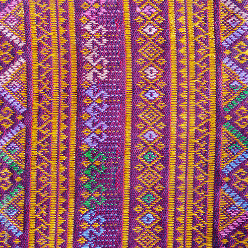 Thai silk fabric pattern