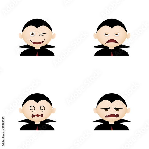 Vampire Facial Expressions