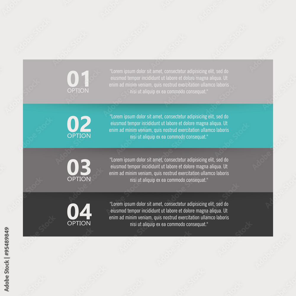 Fototapeta premium Brochures Infographic Vector