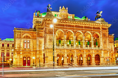Vienna State Opera is an opera house.It is located in the centre