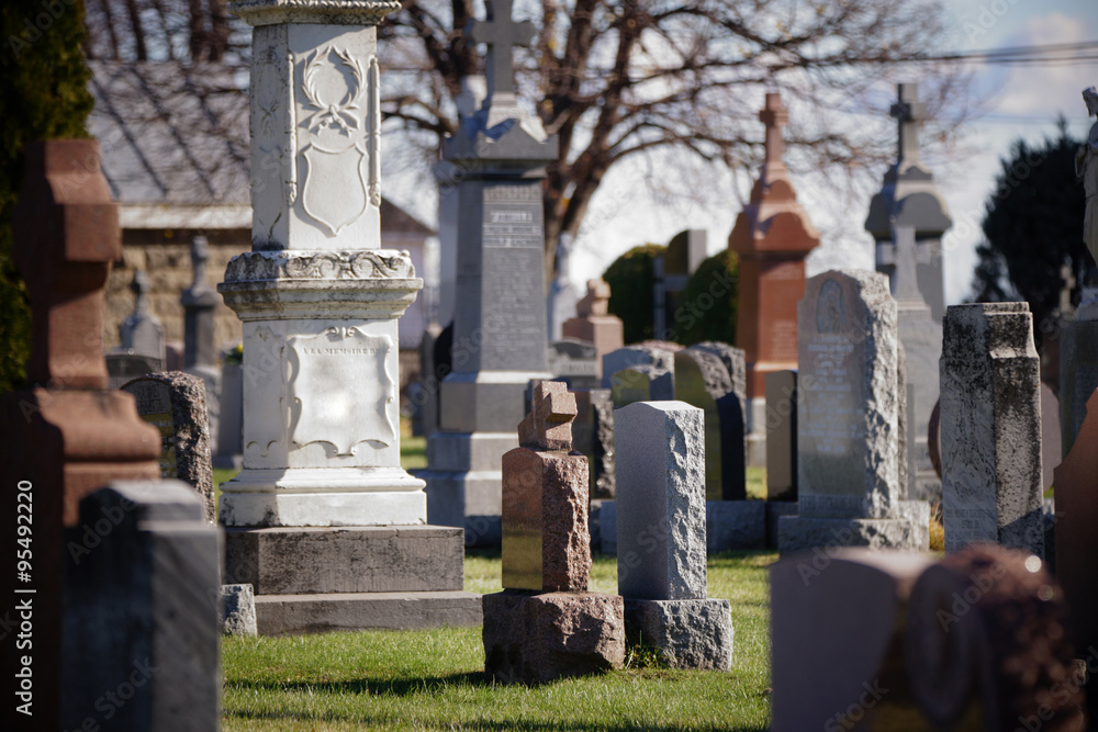 Fototapeta premium Cemetery