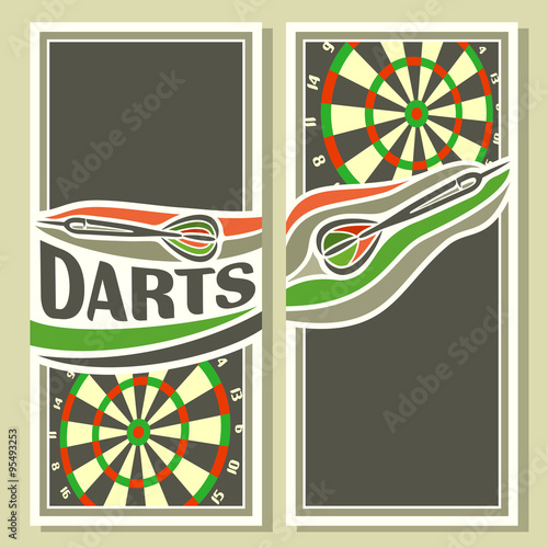 Background images for text on the theme of  darts