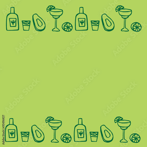 mexican alcohol - tequila, margarita