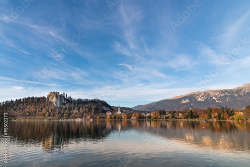 Fototapeta Naklejka Na Ścianę i Meble -  Lake Bled castle