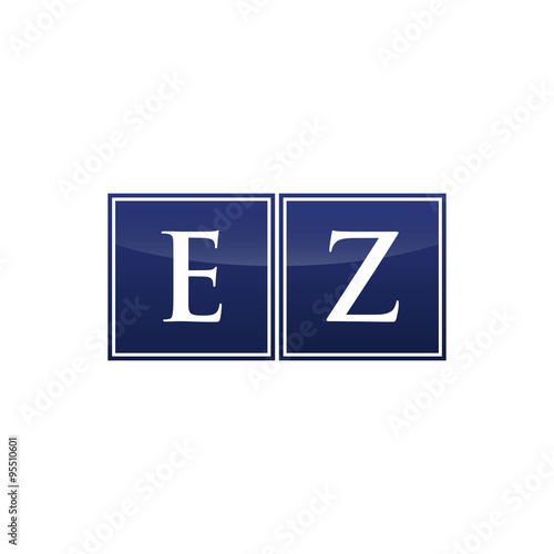 Letter Initial Logo EZ