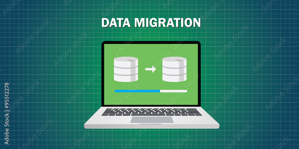 data migration in computer from database vector flat