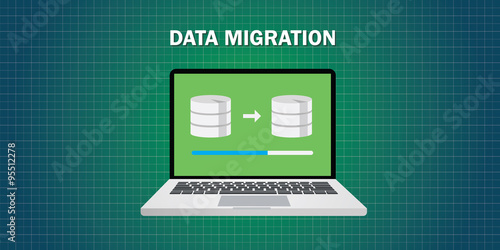data migration in computer from database vector flat