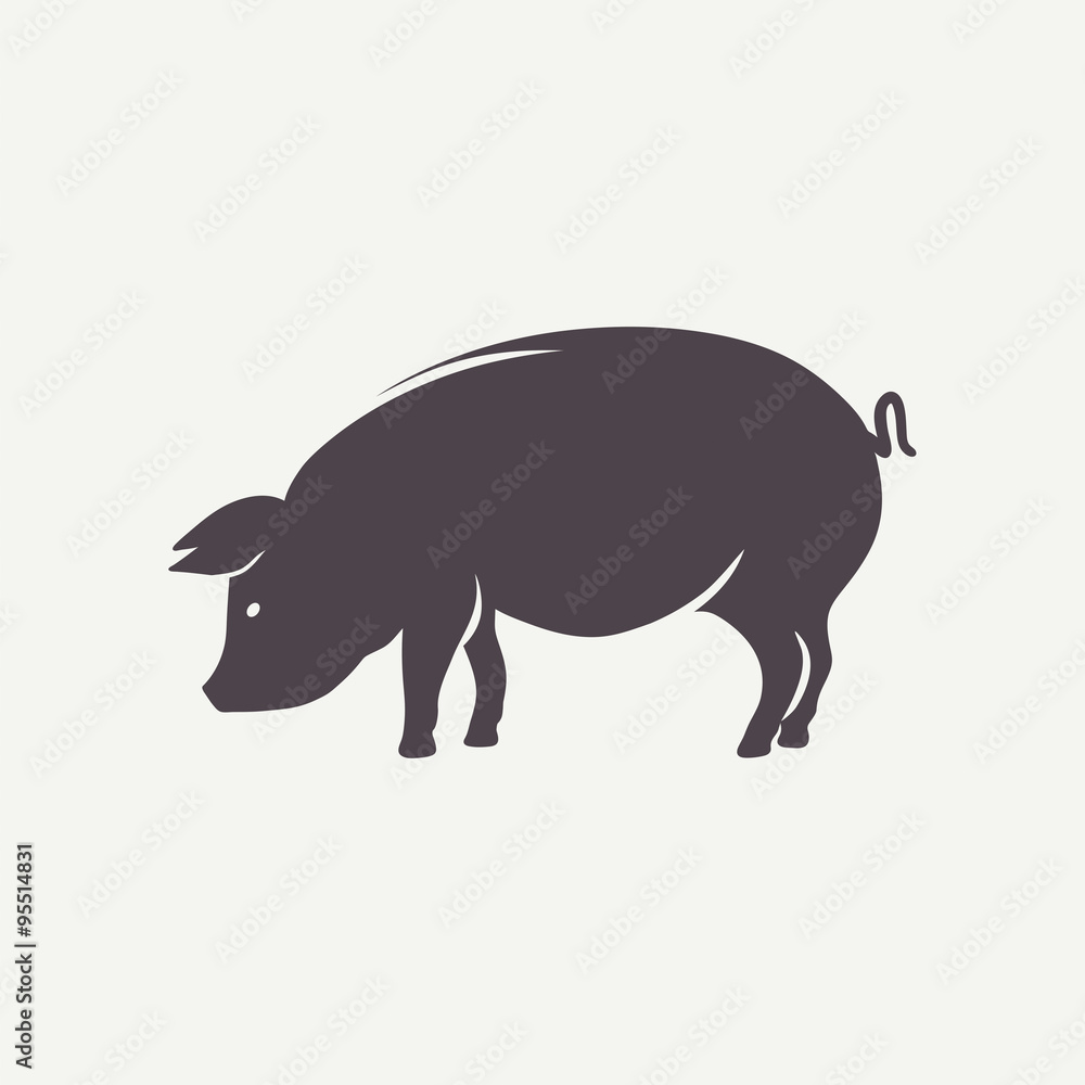 Pig symbol Pig symbol