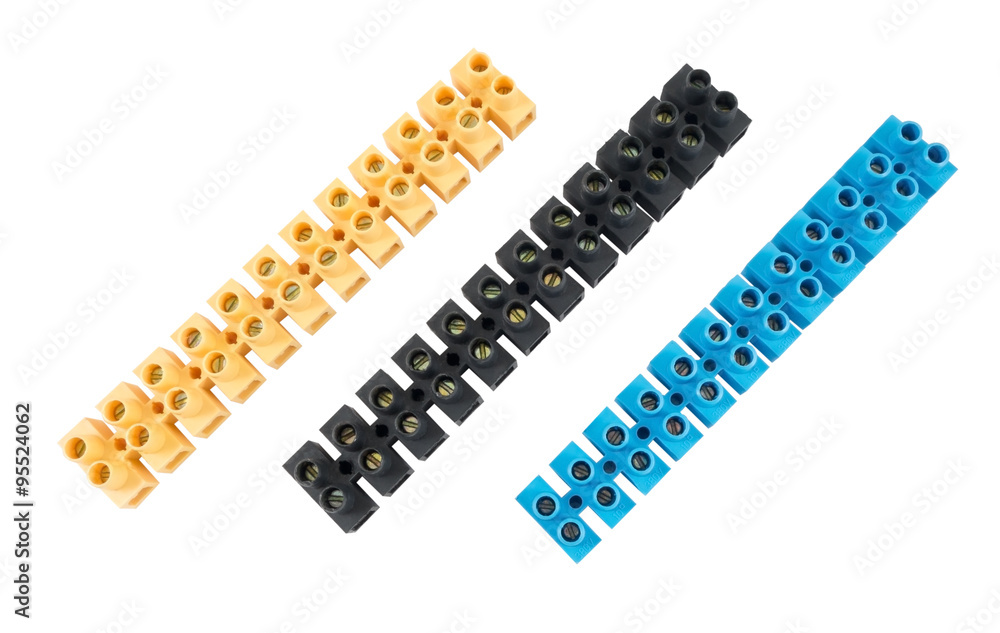 Plate of terminals Plate of terminals