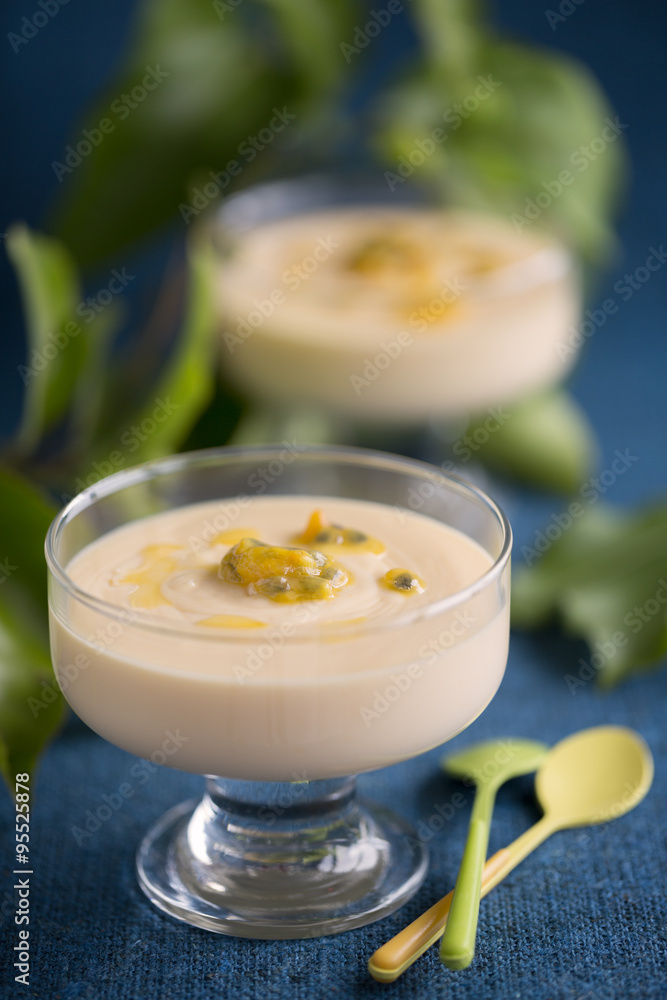 Passion fruit mousse Passion fruit mousse
