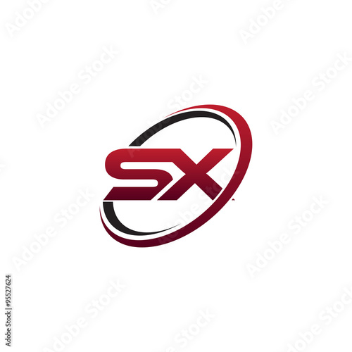 Free Download Modern Initial Logo Circle SX - GFXLoad