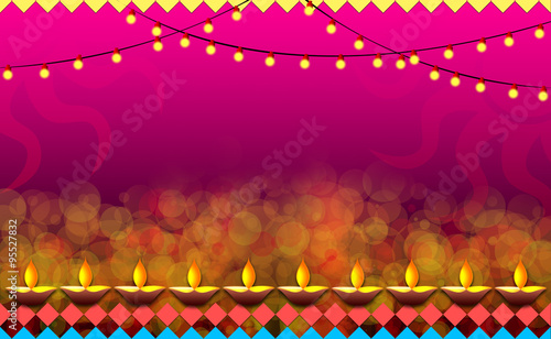 Diwali Background illustration photo