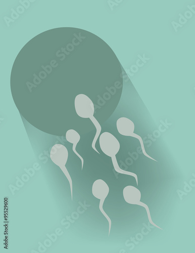 Vector - Fertilization vector icon.