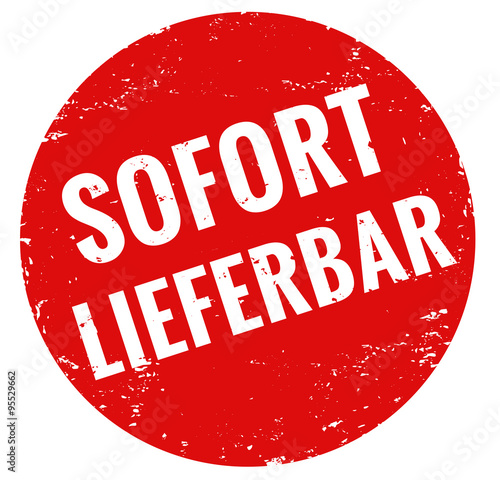 Sofort lieferbar Stempel rot