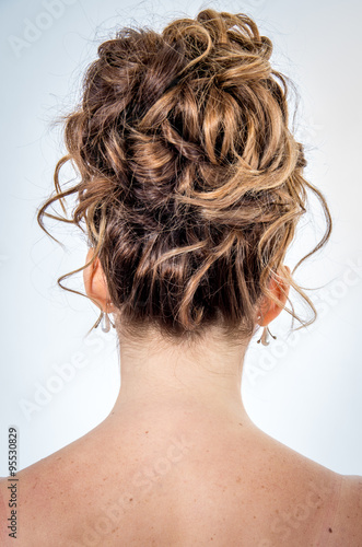 вечерняя прическа