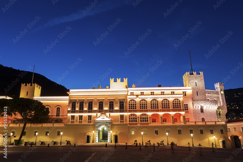 Naklejka premium Prince's Palace of Monaco