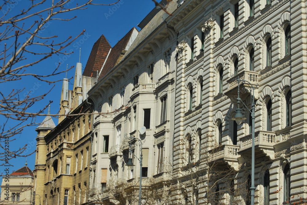 Fassade in Budapest