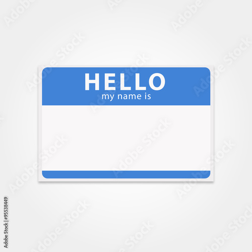 Blank template tag my name is.