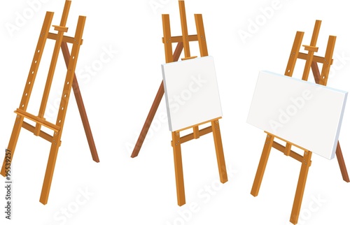 Easel set