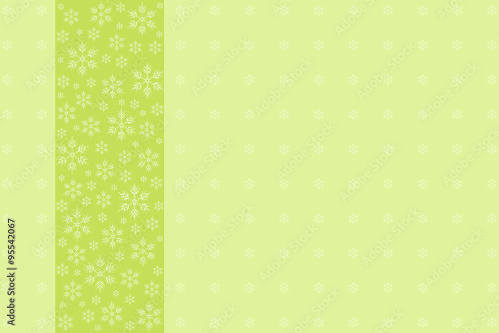 Easy background with snowflakes.
