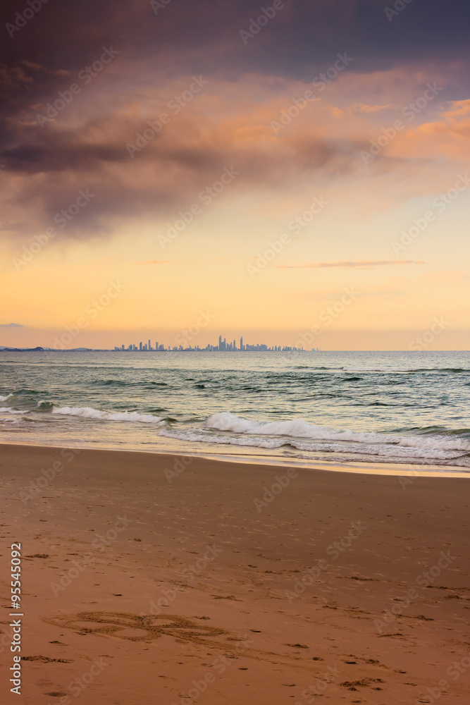 Gold Coast City In The Horizonth