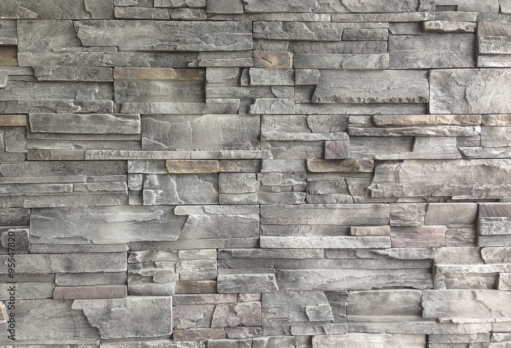 Naklejka premium pattern of decorative slate stone wall surface