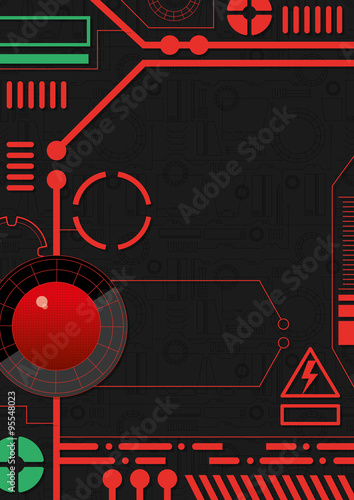 Sci-Fi Background Design