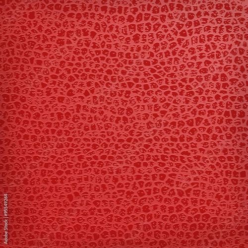 Red natural leather texture