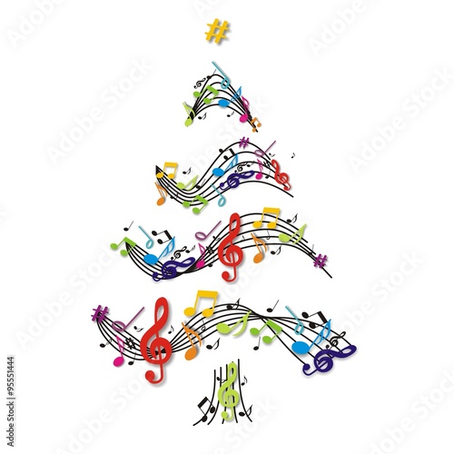 musikalischer Weihnachtsbaum
