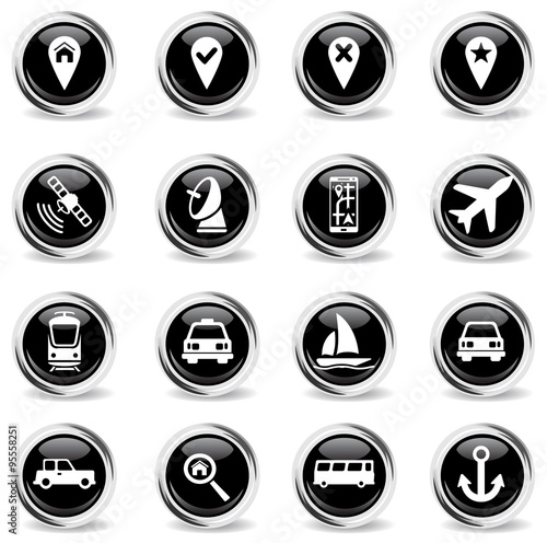 Navigation simply icons Free Download Navigation simply icons - GFXLoad