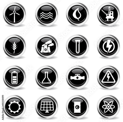 Power generation simply icons