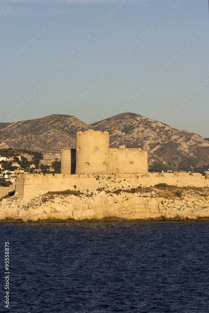 Castle of If in Marseilles