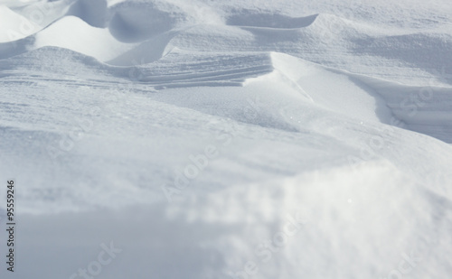 Natural raw snow capped textures © cherniyvg