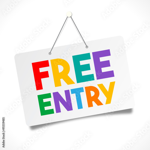 Free entry