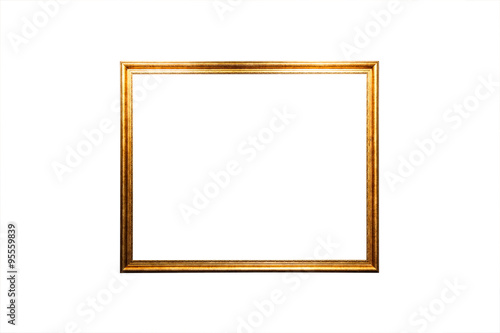  vintage frame isolated on white background
