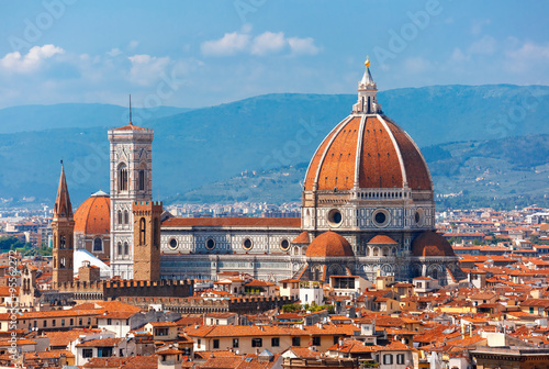 Fotografering Duomo Santa Maria Del Fiore in Florence, Italy
