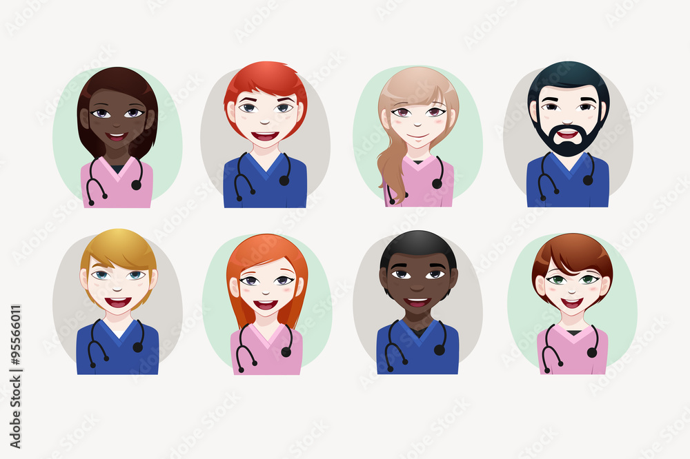 Nurse Avatars Nurse Avatars