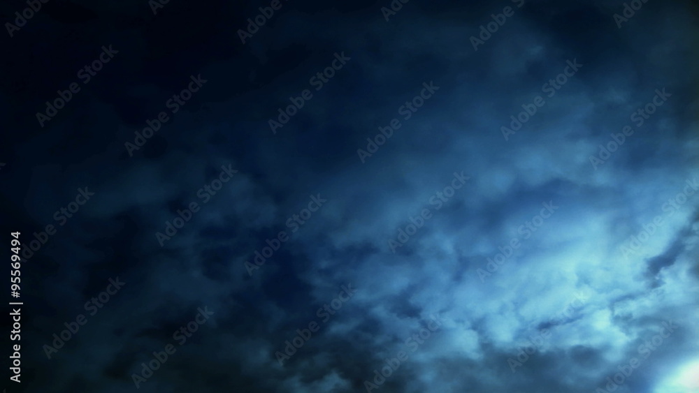 Clouds 1524: Time lapse clouds travel across a dark blue sky (Loop). Clouds 1524: Time lapse clouds travel across a dark blue sky (Loop).