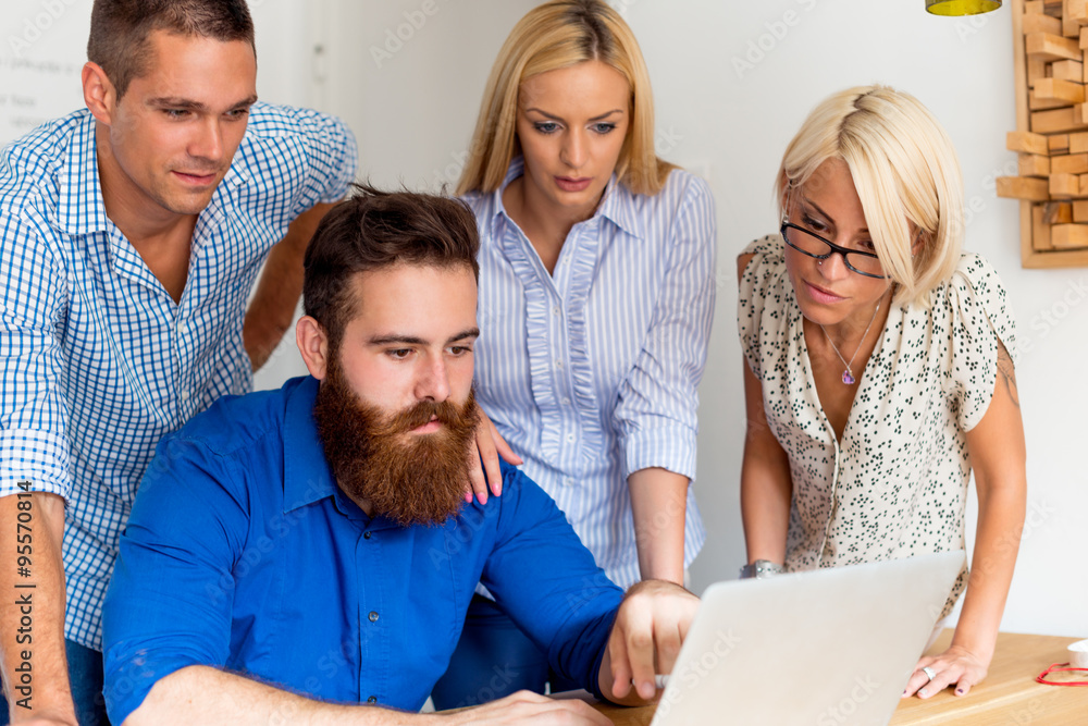 Obraz premium Start-up Team