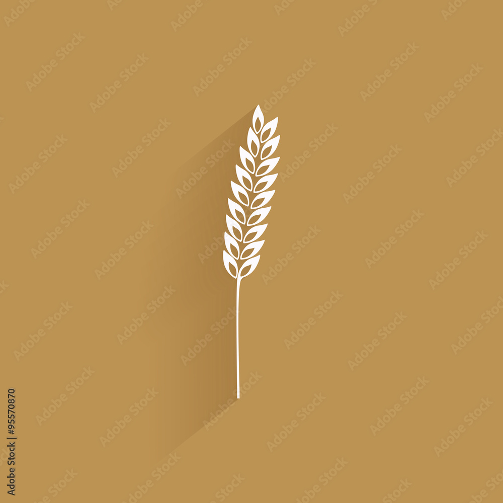 Delicious wheat icon Delicious wheat icon