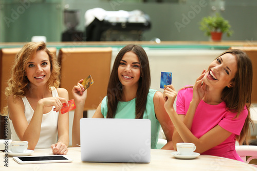 Beautiful young women with ...
