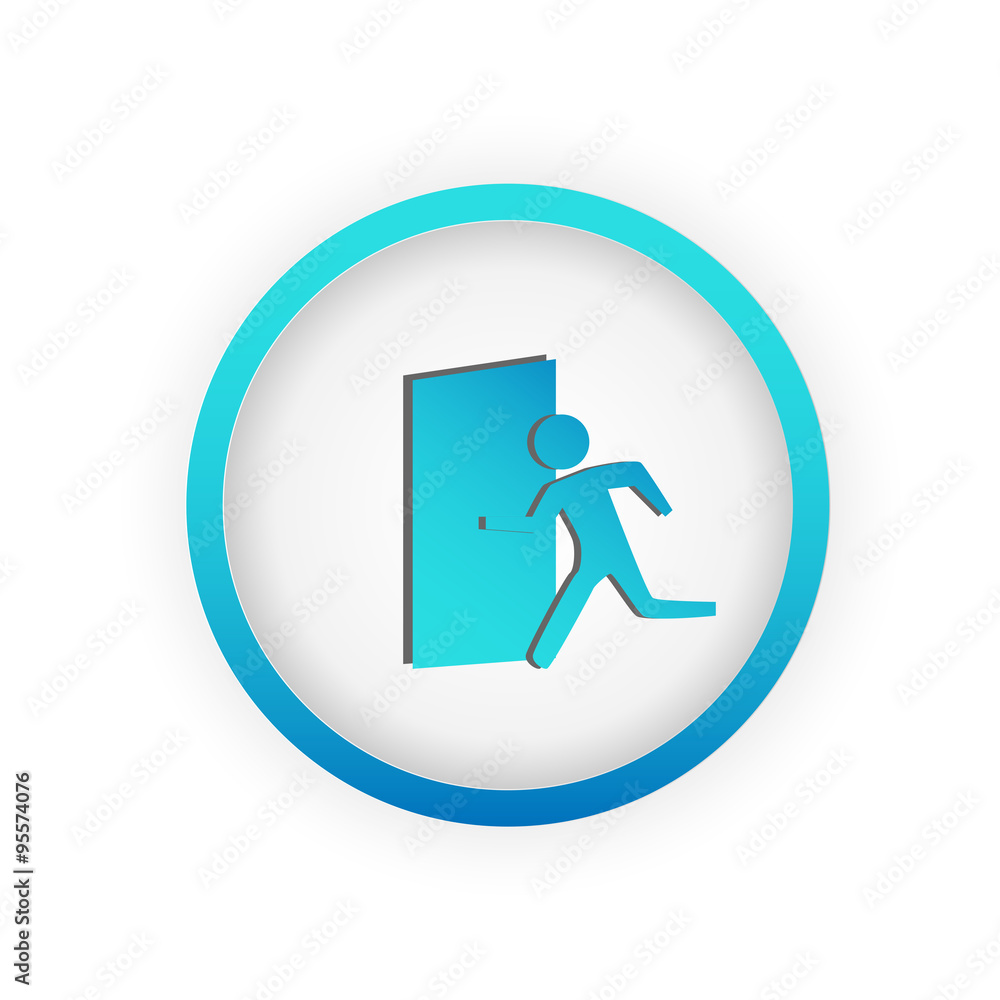 Exit signal for business Exit signal for business